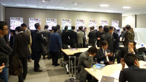 画像ギャラリー No.001のサムネイル画像 / 「パズドラ バトルトーナメント」のオペレーター向け内覧会が開催。ガンホー森下社長とスクウェア・エニックス松田社長が遊びやすさをアピール