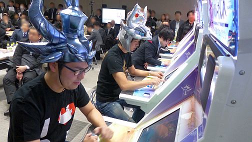 画像ギャラリー No.004のサムネイル画像 / 「パズドラ バトルトーナメント」のオペレーター向け内覧会が開催。ガンホー森下社長とスクウェア・エニックス松田社長が遊びやすさをアピール