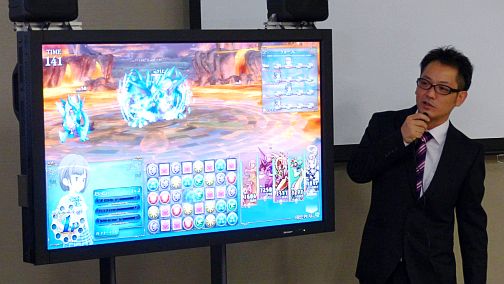 画像ギャラリー No.006のサムネイル画像 / 「パズドラ バトルトーナメント」のオペレーター向け内覧会が開催。ガンホー森下社長とスクウェア・エニックス松田社長が遊びやすさをアピール