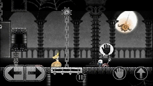 画像集#004のサムネイル/ドクロがイケメンになってお姫様を救う? スマートフォン向けアクションゲーム「Dokuro」を紹介する「(ほぼ)日刊スマホゲーム通信」第445回