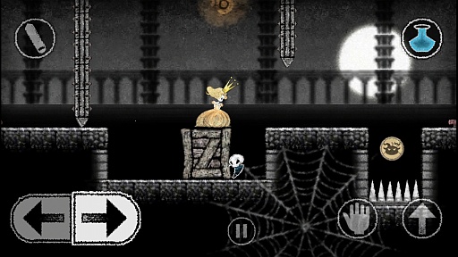 画像集#005のサムネイル/ドクロがイケメンになってお姫様を救う? スマートフォン向けアクションゲーム「Dokuro」を紹介する「(ほぼ)日刊スマホゲーム通信」第445回