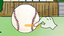 画像ギャラリー No.005のサムネイル画像 / 投げて打っての大活躍。iOS向けアクション「涙を拭けよ！ぼっち野球」を紹介する「（ほぼ）日刊スマホゲーム通信」第420回