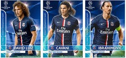 画像集#002のサムネイル/「ワールドサッカーコレクションS」,UEFAチャンピオンズリーグカードが2014-15シーズンの最新データに対応