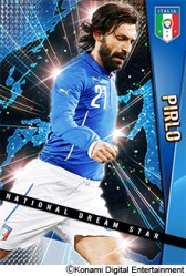 画像ギャラリー No.002のサムネイル画像 / 「ワールドサッカーコレクションS」,イタリア代表の選手カードが実装に