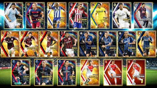 画像ギャラリー No.002のサムネイル画像 / 「ワールドサッカーコレクションS」欧州2015-16シーズンの最新選手カードを追加