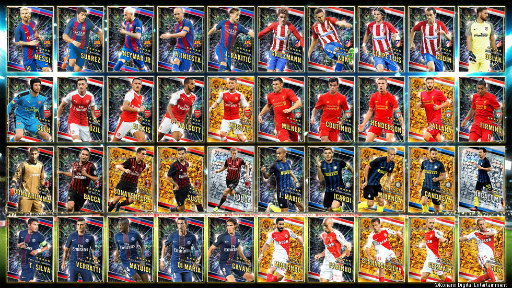 画像ギャラリー No.001のサムネイル画像 / 「ワールドサッカーコレクションS」欧州2016-17シーズンの選手カードが追加