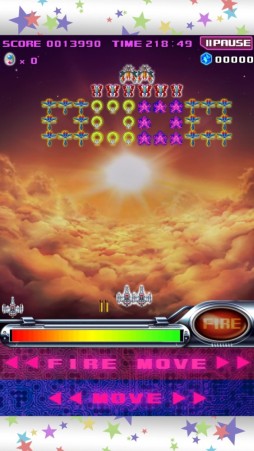 画像集#005のサムネイル/シューティングゲーム「スペース★ギャラガ」のAndroid版が本日配信に