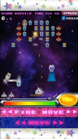 画像集#017のサムネイル/シューティングゲーム「スペース★ギャラガ」のAndroid版が本日配信に