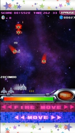 画像集#018のサムネイル/シューティングゲーム「スペース★ギャラガ」のAndroid版が本日配信に