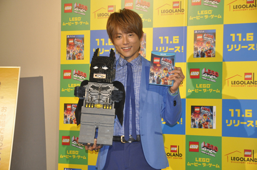 画像集#007のサムネイル/レゴが大好きな杉浦太陽さんも登場。11月6日発売のアクションアドベンチャー「LEGO ムービー ザ・ゲーム」リリース記念イベントをレポート