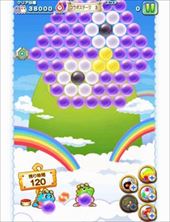 画像ギャラリー No.005のサムネイル画像 / 「LINE パズルボブル」が「めんトリ」とコラボ。限定キャラを入手しよう