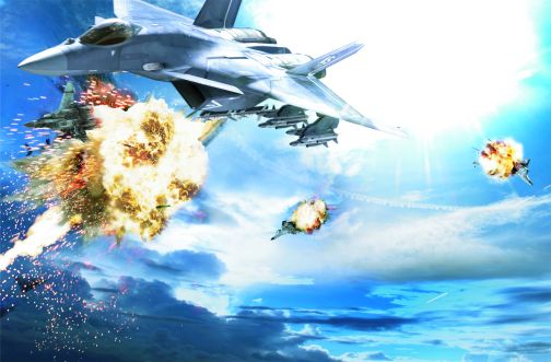 画像ギャラリー No.017のサムネイル画像 / ドーム型筐体の中に大空が広がる,新作アーケードシューティング「マッハストーム」。そのプレイフィールを,開発ディレクターのコメントと共にお届け