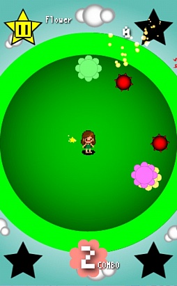 画像ギャラリー No.003のサムネイル画像 / 大好きな彼のために花を咲かせる。iOS向けアクションゲーム「もりもりふらわぁ〜!コノミチャン」を紹介する「(ほぼ)日刊スマホゲーム通信」第425回