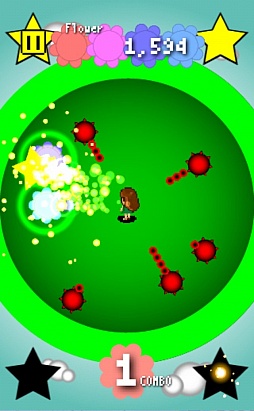 画像ギャラリー No.004のサムネイル画像 / 大好きな彼のために花を咲かせる。iOS向けアクションゲーム「もりもりふらわぁ〜!コノミチャン」を紹介する「(ほぼ)日刊スマホゲーム通信」第425回