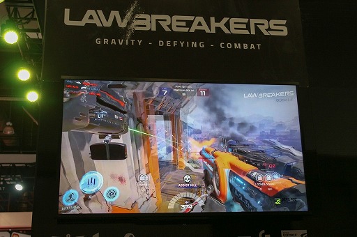 画像集 No.011のサムネイル画像 / ［E3 2017］目指したのはFPS版「DARK SOULS」。E3 2017にプレイアブル出展された「LawBreakers」について話を聞いた
