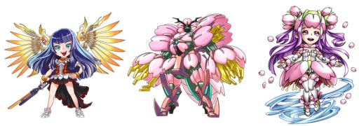 画像集#002のサムネイル/「ドン★パッチン」,限定ロボなどが手に入る「春襲来 サクラ戦線」を開催中