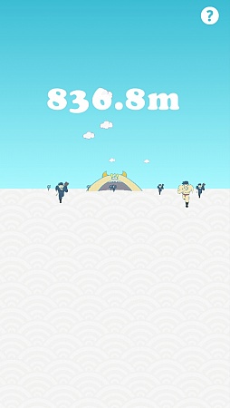 画像ギャラリー No.005のサムネイル画像 / まさかの3D立体視対応。iOS向けランニングアクション「服部残像」を紹介する「（ほぼ）日刊スマホゲーム通信」第432回