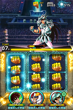 画像集#003のサムネイル/iOS版「聖闘士星矢小宇宙スロットル」の配信が本日スタート