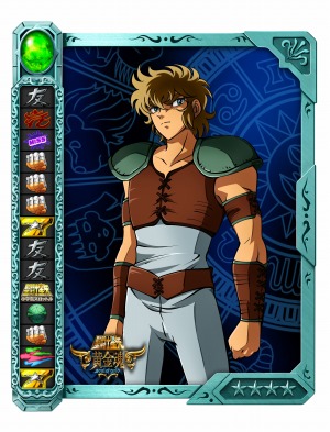 画像ギャラリー No.001のサムネイル画像 / 「聖闘士星矢 小宇宙スロットル」★4レオアイオリアが獲得できるイベント実施