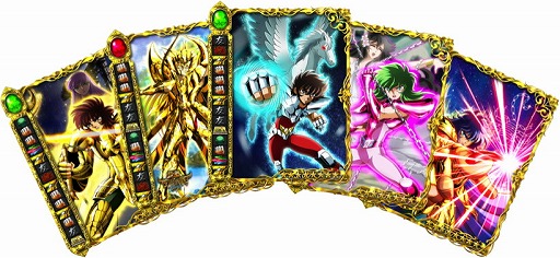 画像ギャラリー No.001のサムネイル画像 / 「聖闘士星矢 小宇宙スロットル」,11連ガシャを1回無料で行えるイベントを開催中