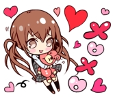 画像集#004のサムネイル/「青春姫 SCHOOL PRINCESS」のLINEスタンプが配信開始