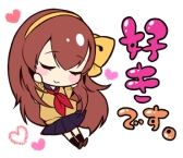 画像集#010のサムネイル/「青春姫 SCHOOL PRINCESS」のLINEスタンプが配信開始