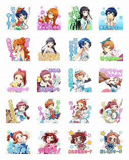 画像ギャラリー No.003のサムネイル画像 / 「Tokyo 7th シスターズ」，LINEクリエイタースタンプの第2弾が販売