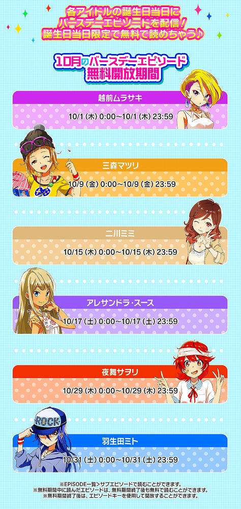 ���������꡼ No.004�Υ���ͥ������ / ��Tokyo 7th �����������ס��С����ǡ����٥�ȡ�Tokyo-7th BIRTHDAY���٥�� 10���ɤ�����