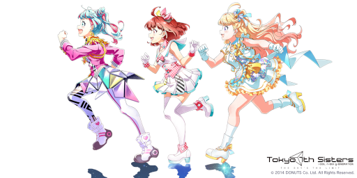 Tokyo 7th シスターズ」,アニバーサリーライブの表題曲「Along the Tokyo 7th シスターズ」,アニバーサリーライブの表題曲「Along the