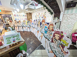 画像ギャラリー No.017のサムネイル画像 / 「Tokyo 7th シスターズ」とサンリオキャラクターズのコラボカフェが開催中。描き下ろしイラストを使用したグッズの販売やパネルの展示も