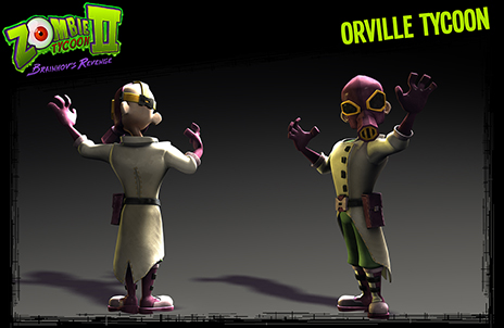 ���������꡼ No.020�Υ���ͥ������ / PS3�ѥ���������ɥ��եȡ�ZOMBIE TYCOON 2: BRAINHOV'S REVENGE�פ�2014ǯ�դ��ۿ�������Ӥη��������ͤ���ꥢ�륿���ॹ�ȥ�ƥ���