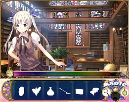 画像集#003のサムネイル/魔法学校を舞台にしたモノ探しゲーム「うぃあか」の正式版がサービス開始