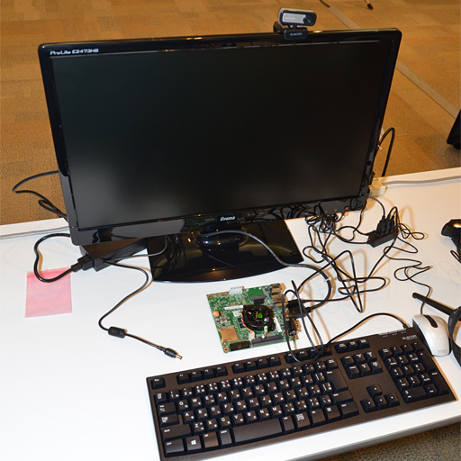 画像ギャラリー No.003のサムネイル画像 / Tegra K1搭載の開発キット「Jetson TK1」を動かしてみた