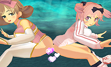 画像集#005のサムネイル/「閃乱カグラ2 -真紅-」,ペアバトルの「合わせ秘伝忍法」など進化したアクションをプレイ動画で公開