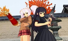 画像集#009のサムネイル/「閃乱カグラ2 -真紅-」発売記念イベント「はさんで欲しい少女決定戦」を実施