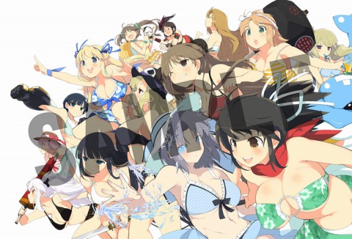 画像ギャラリー No.004のサムネイル画像 / 「閃乱カグラ ESTIVAL VERSUS」限定版イラスト&アニメ設定画を公開