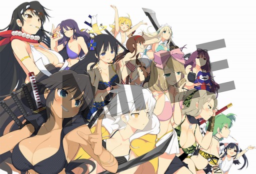 画像ギャラリー No.005のサムネイル画像 / 「閃乱カグラ ESTIVAL VERSUS」限定版イラスト&アニメ設定画を公開