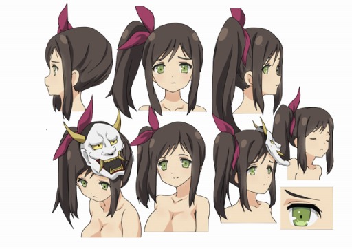 画像ギャラリー No.006のサムネイル画像 / 「閃乱カグラ ESTIVAL VERSUS」限定版イラスト&アニメ設定画を公開