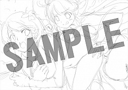 画像ギャラリー No.008のサムネイル画像 / 「閃乱カグラ ESTIVAL VERSUS」，店舗別購入特典イラストのラフ画を公開