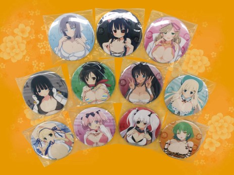 画像集#009のサムネイル/「デカ盛り 閃乱カグラ」,パッケージ版の発売記念抽選会を11月27日に東京,11月29日に大阪で開催。抱き枕カバーや声優陣のサイン色紙などが当たる