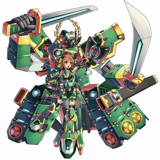 画像集#007のサムネイル/「ラインゼータ」,ツイートでガチャが回せるイベントを開始。新機体を入手だ