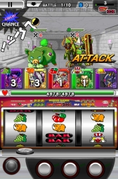 画像集#005のサムネイル/「ニューアイムジャグラーEX」の実機シミュレータを搭載したRPG「ジャグラー×モンスター」がApp Storeで配信開始