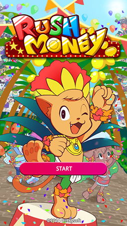 画像集#002のサムネイル/Android向けパズルゲーム「RUSH MONEY」が本日配信開始に