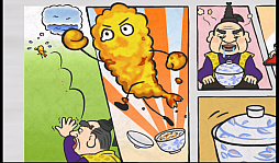 画像ギャラリー No.013のサムネイル画像 / えび天がまさかの大脱走！ スマートフォン向け横スクロールアクション「天ぷらノ乱」を紹介する「（ほぼ）日刊スマホゲーム通信」第446回