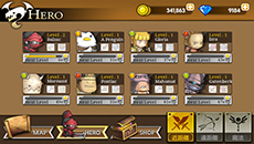 画像ギャラリー No.006のサムネイル画像 / 「ブレイブヒーロー」iOS版の配信が本日開始に。ヒーロー達を組み合わせて敵の城を攻め落とそう