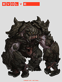 画像ギャラリー No.002のサムネイル画像 / 「Evolve」,巨大過ぎる第4のモンスター「ベヒモス」(Behemoth)が公開