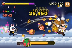 画像集#006のサムネイル/ランニングアクションゲーム「LINE Party Run」がスマホ向けに配信開始