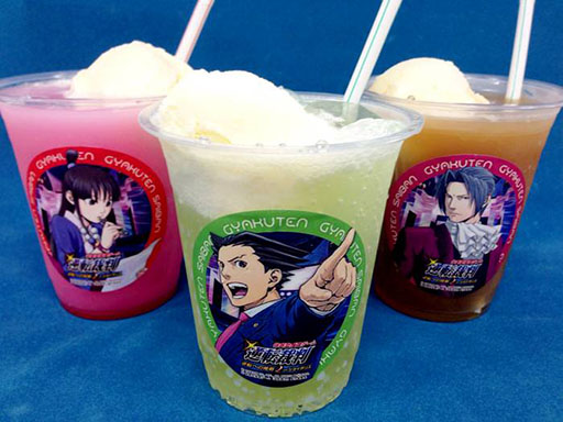 画像集#009のサムネイル/体感型推理ゲーム「逆転裁判」のイベント限定グッズ&ドリンク情報を紹介