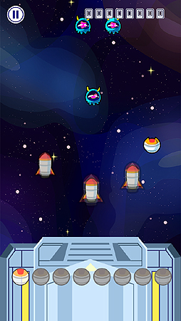 画像集#002のサムネイル/京都精華大学ビジュアルデザイン学科の学生が制作したiOS向け無料アプリ「ミリオンロケッツ」「Planet:S」が配信中