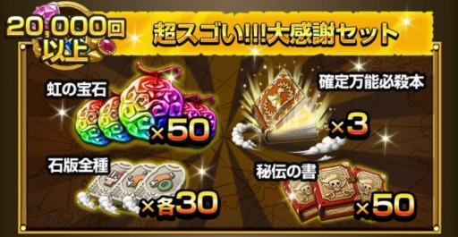 One Piece トレジャークルーズ 超スゴい 5周年大感謝キャンペーンが本日より開催